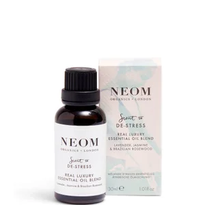 NEOM Real Luxury De-Stress Mélange d'Huiles Essentielles (Grand Format 30 ml) - undefined undefined