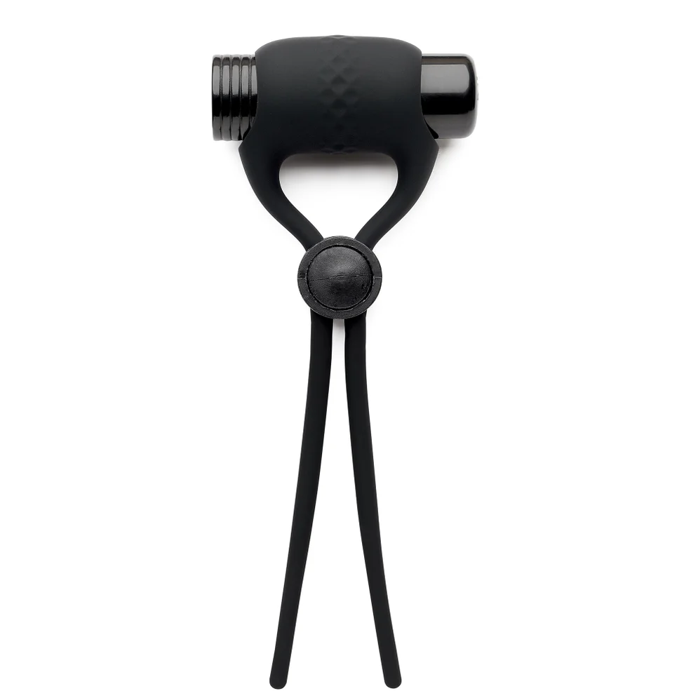 So Divine Men Adjustable Vibrating RingImage1