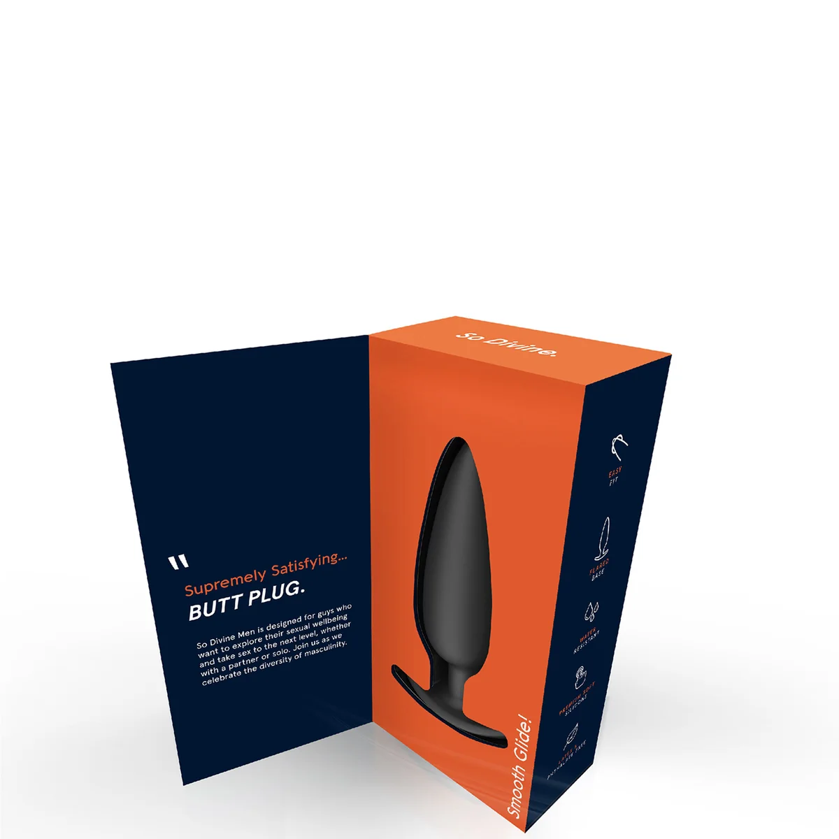 Plug anal en silicone pour homme So Divine | LOOKFANTASTIC Plug anal en silicone pour homme So Divine | LOOKFANTASTIC