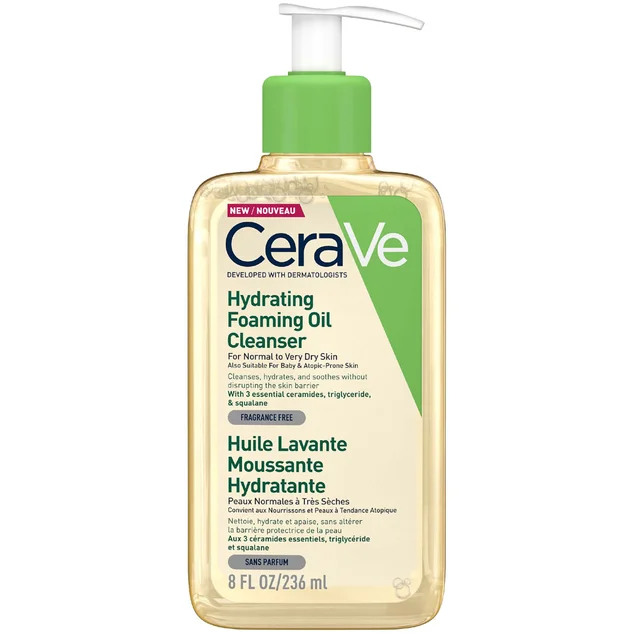 CeraVe Huile lavante moussante hydratante 236ml