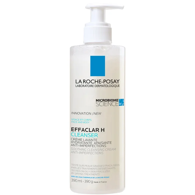 La Roche-Posay Effaclar H Crème lavante apaisante anti-imperfections 390ml