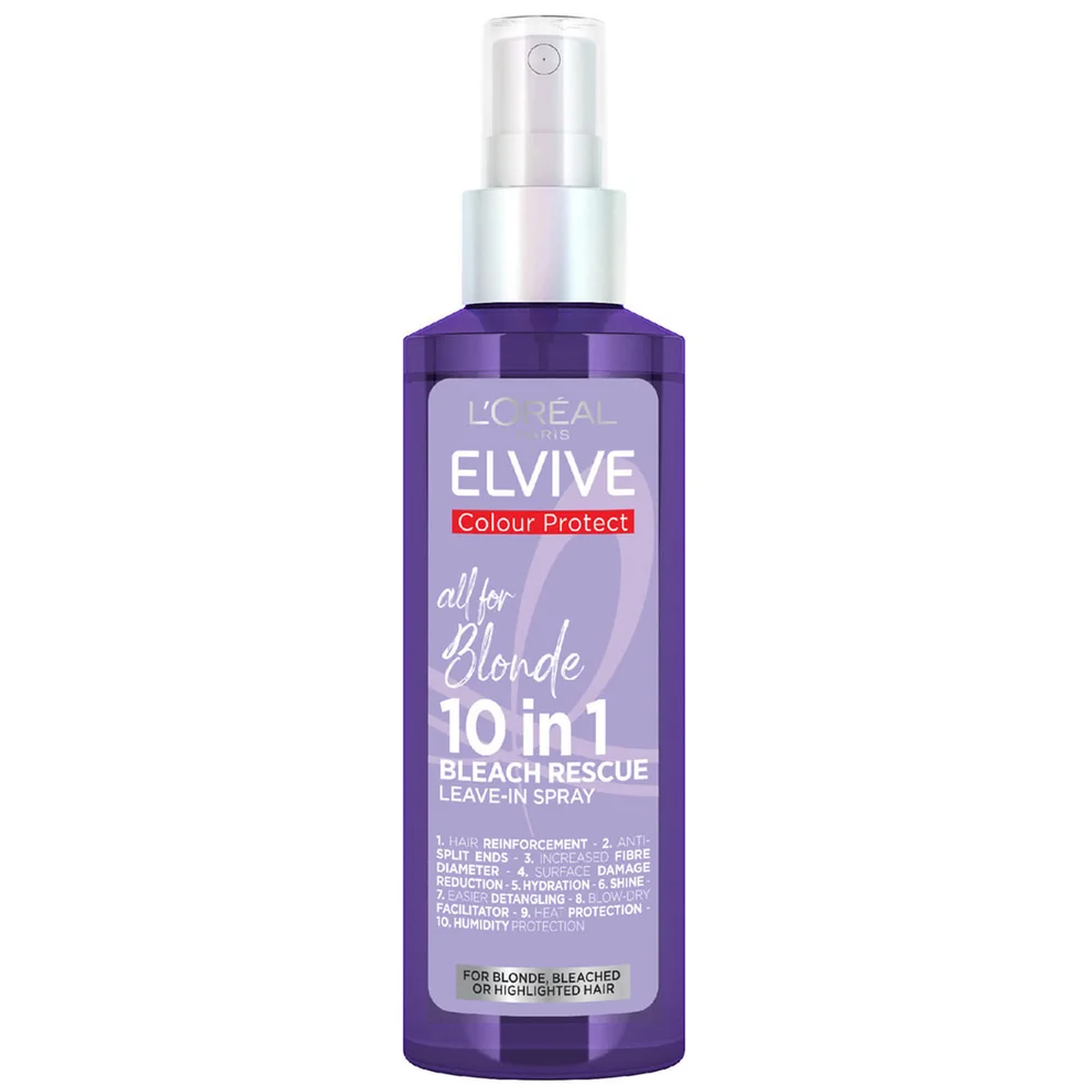 Spray sans rinçage All for Blonde Bleach Rescue Elsève 10-en-1 de L'Oréal Paris 100 mlImage1