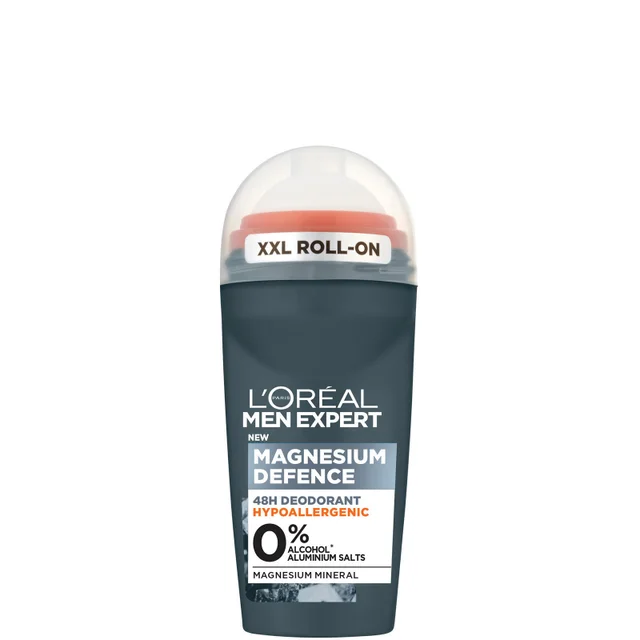 Déodorant roll-on 48 heures hypoallergénique Magnesium Defence Men Expert L'Oréal Paris 50 ml