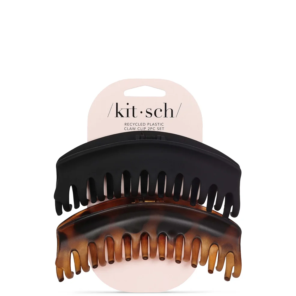 Kitsch Recycled Plastic Large Dome Claw ClipsImage1