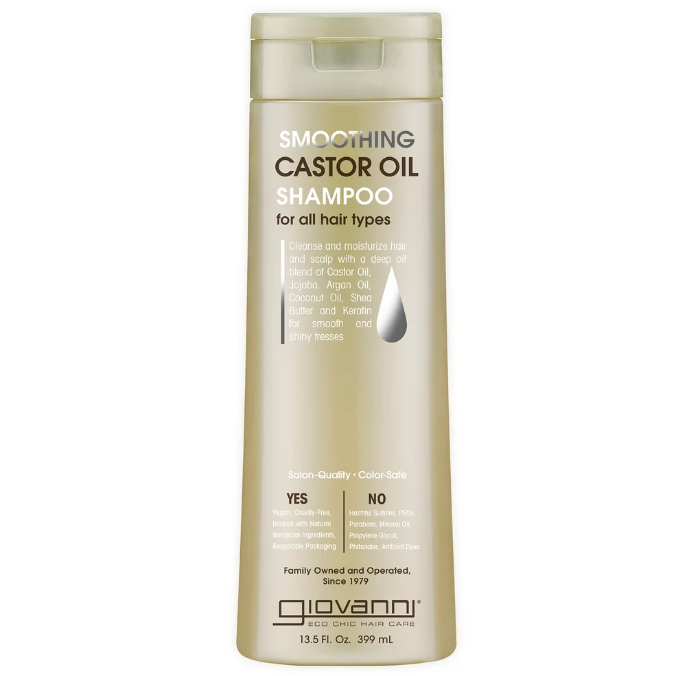 Giovanni Smoothing Castor Oil Shampooing Lissant à l'Huile de Ricin 399 mlImage1