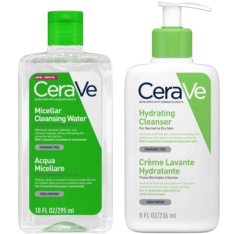 Duo nettoyant et hydratant CeraVeImage1