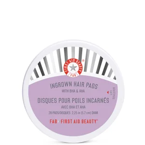 First Aid Beauty Disques pour Poils Incarnées (28 disques) - Option 28 Pads