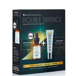 SkinCeuticals Double Defence Silymarin CF Coffret pour Peaux Grasses/Sujettes aux Imperfections - undefined undefined