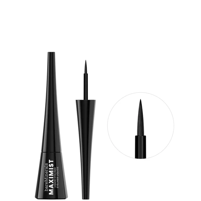 bareMinerals Maximist Eyeliner Liquide - Noir 4 ml