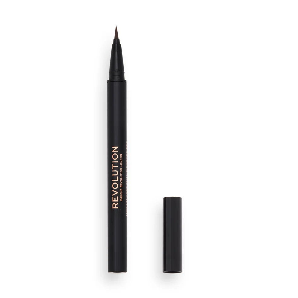 Makeup Revolution Hair Stroke Crayon à Sourcils 0,5 ml (Différentes teintes disponibles)Image1