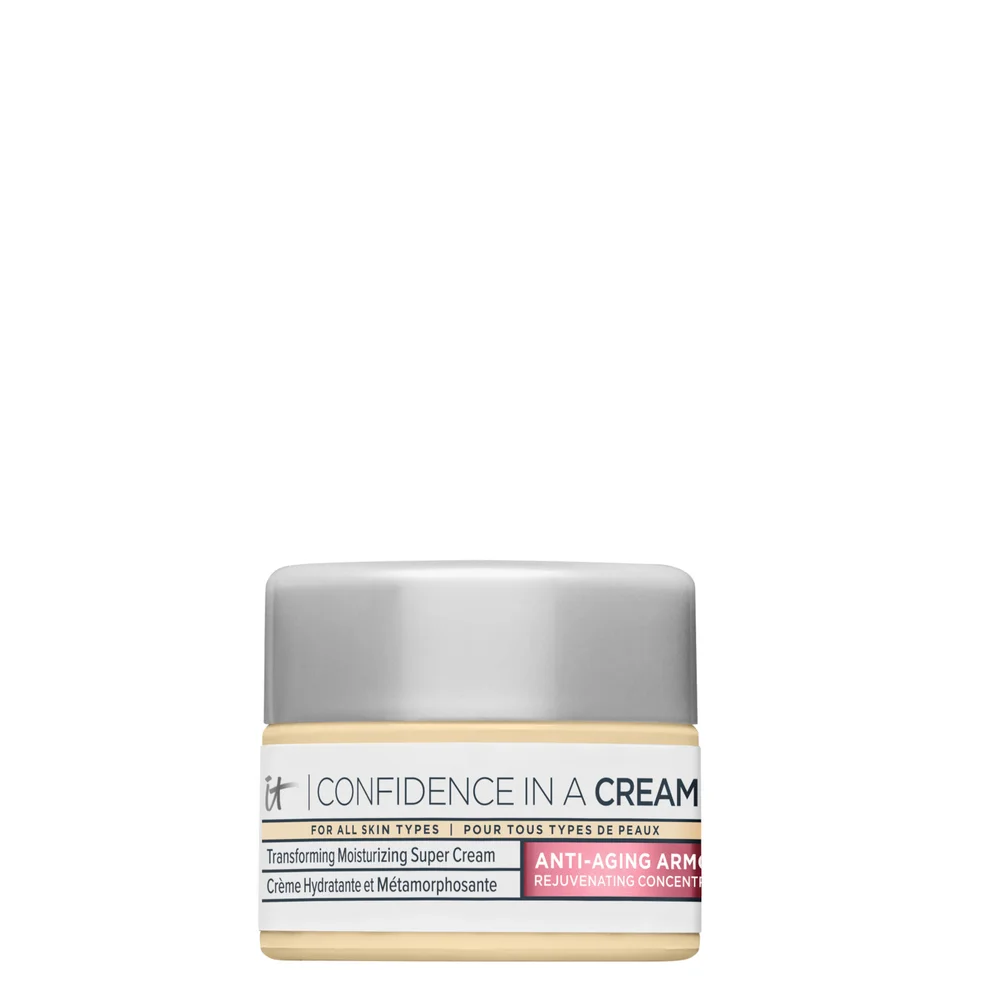 IT Cosmetics Confidence in a Cream Crème Hydratante Anti-Âge Format Voyage 15 mlImage1