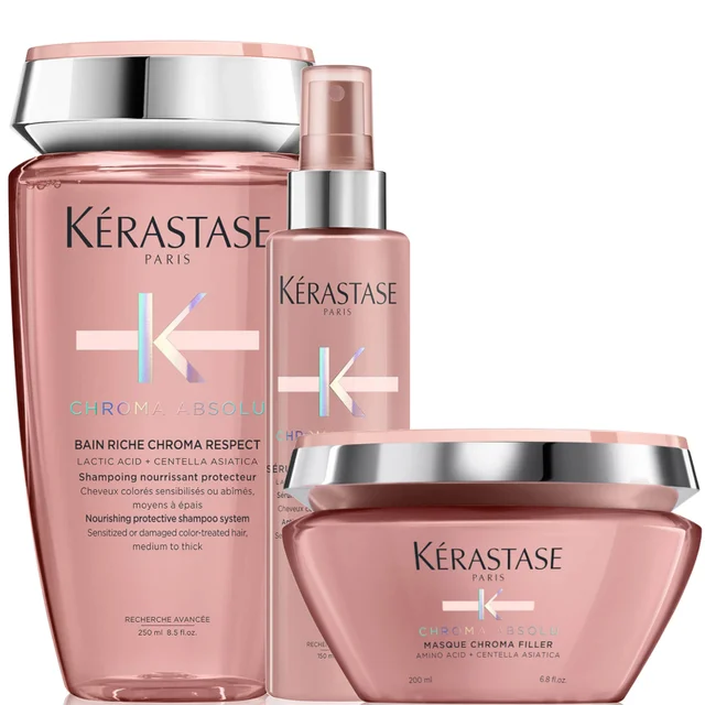 Trio Chroma Absolu Kérastase - Cheveux moyens à épais