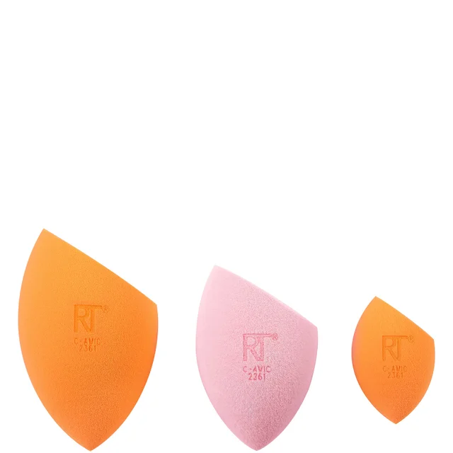 Real Techniques Trio d'Éponges Complet