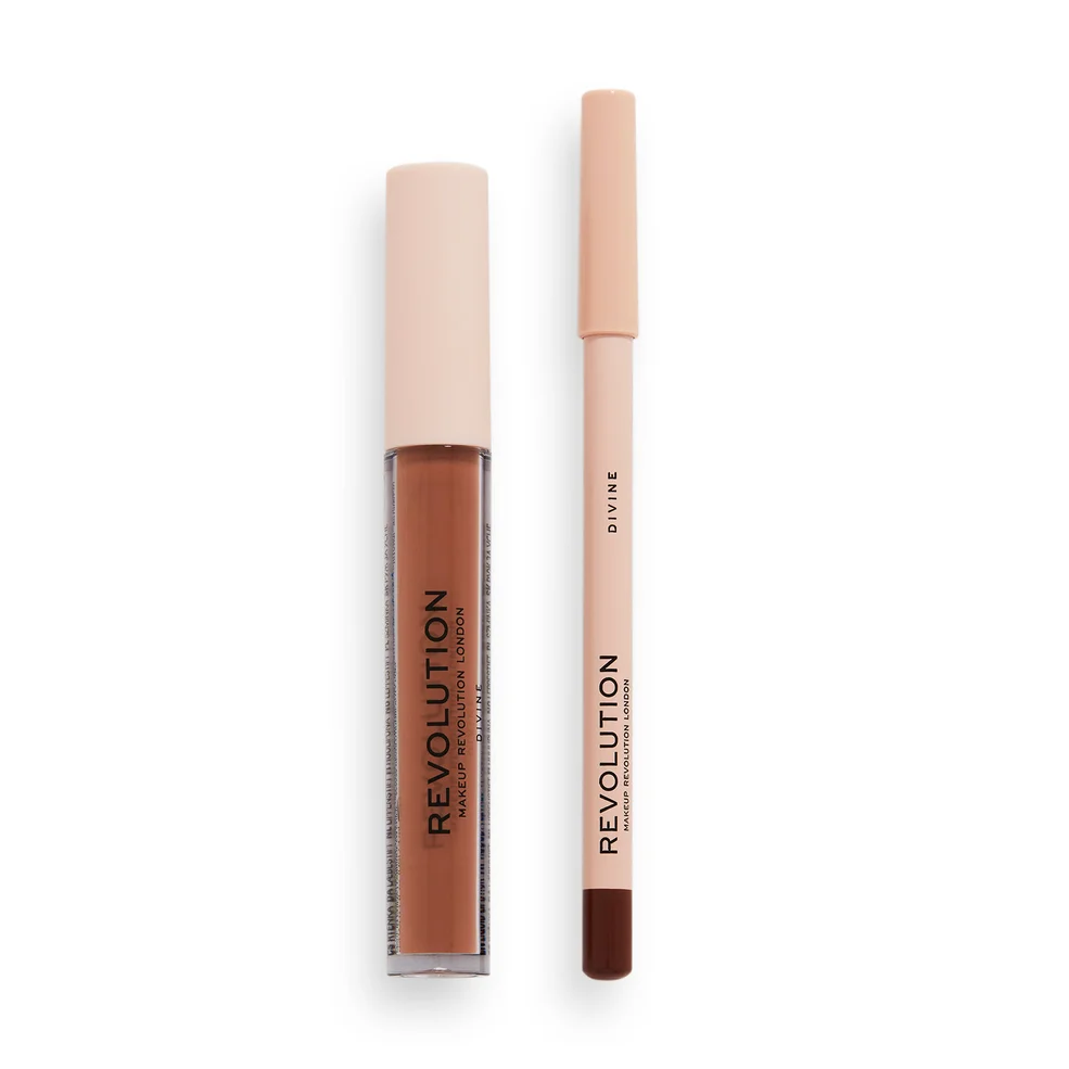 Makeup Revolution Lip Contour Kit (Various Shades)Image1