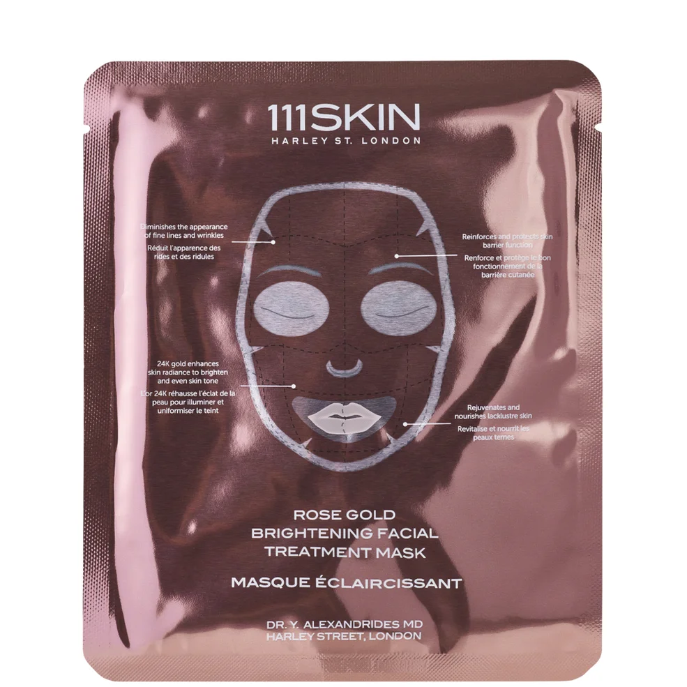 111SKIN Rose Gold Brightening Facial Treatment Mask - Single 6mlImage1