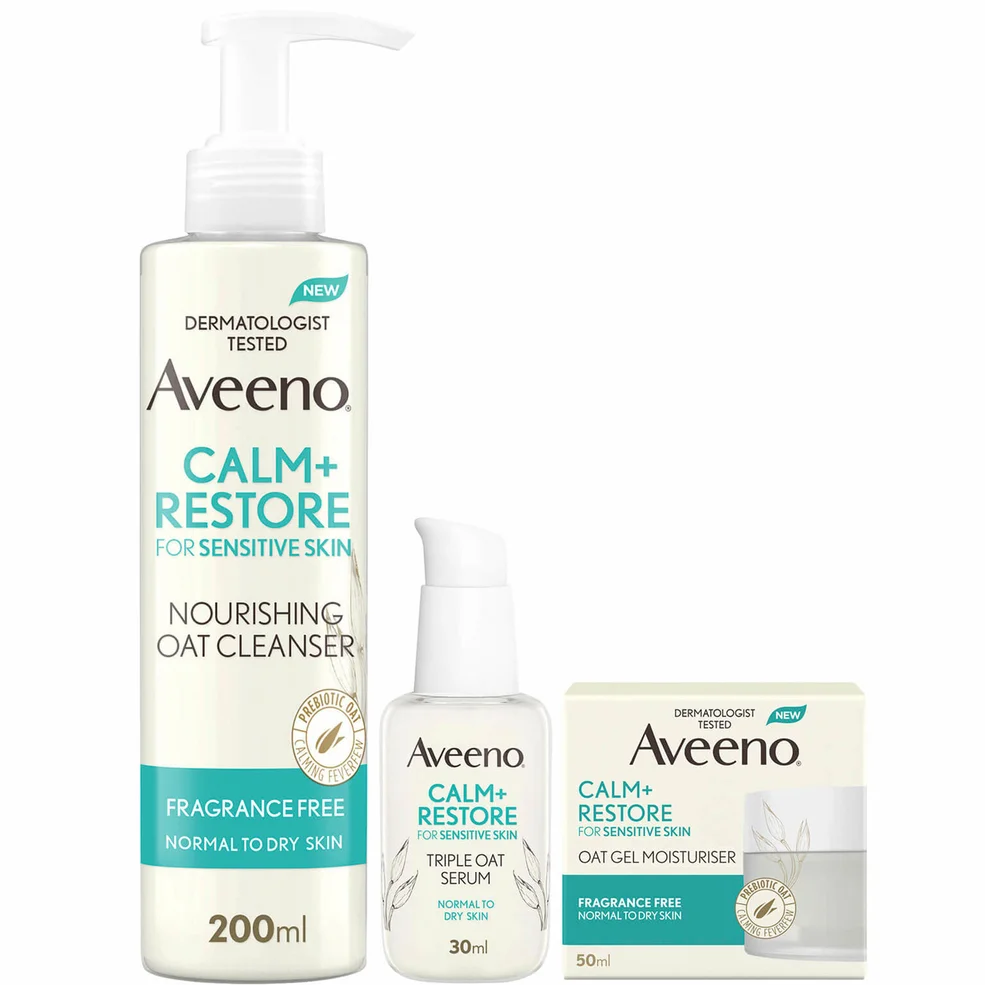 Aveeno Face 3-Step Routine Bundle for Sensitive SkinImage1