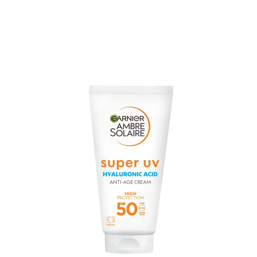 Garnier Ambre Solaire Crème Solaire Visage Anti-Âge Super UV SPF 50 50 mlImage1