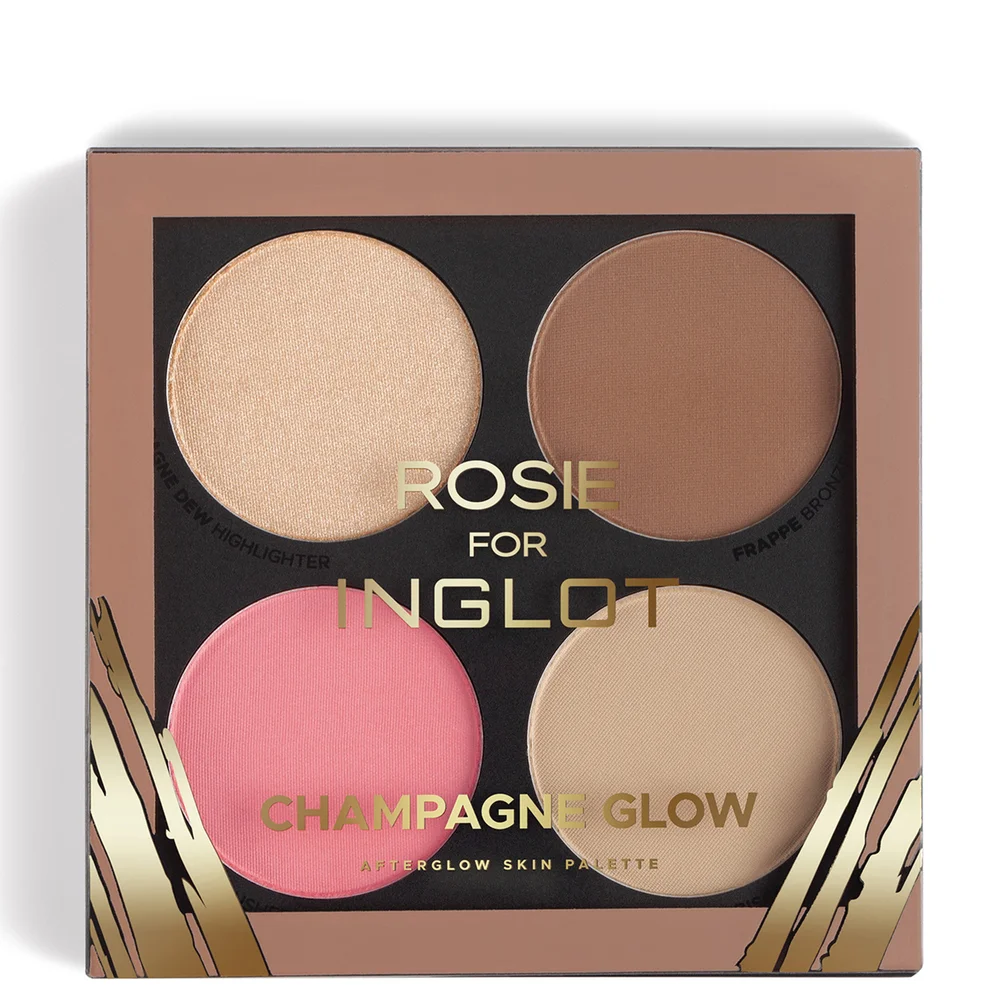 Inglot Rosie for Inglot Champagne Glow Afterglow Skin Palette 9.4gImage1