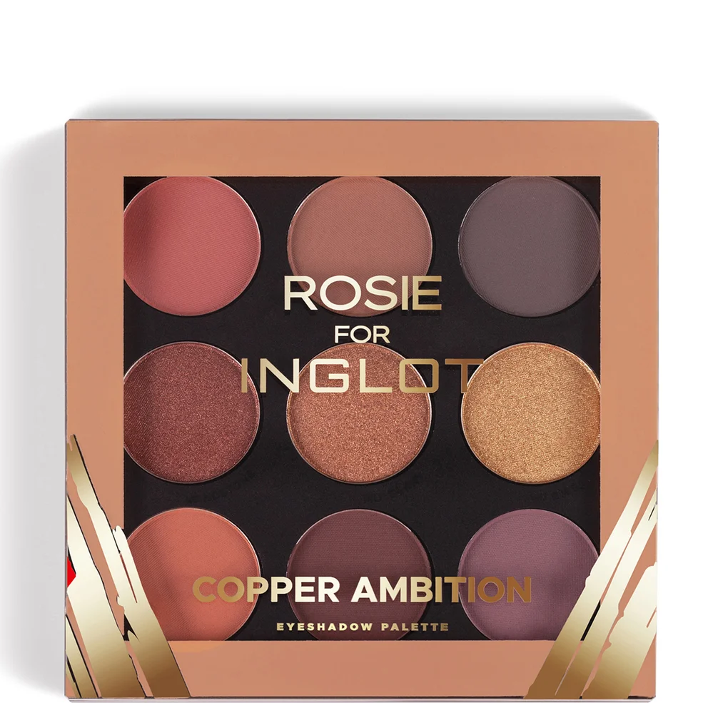 Inglot Rosie for Inglot Copper Ambition Eye Shadow Palette 11.6gImage1