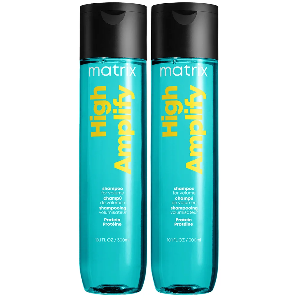 Matrix Total Results Volumising High Amplify Shampoo 300ml Duo for Fine and Flat HairImage1