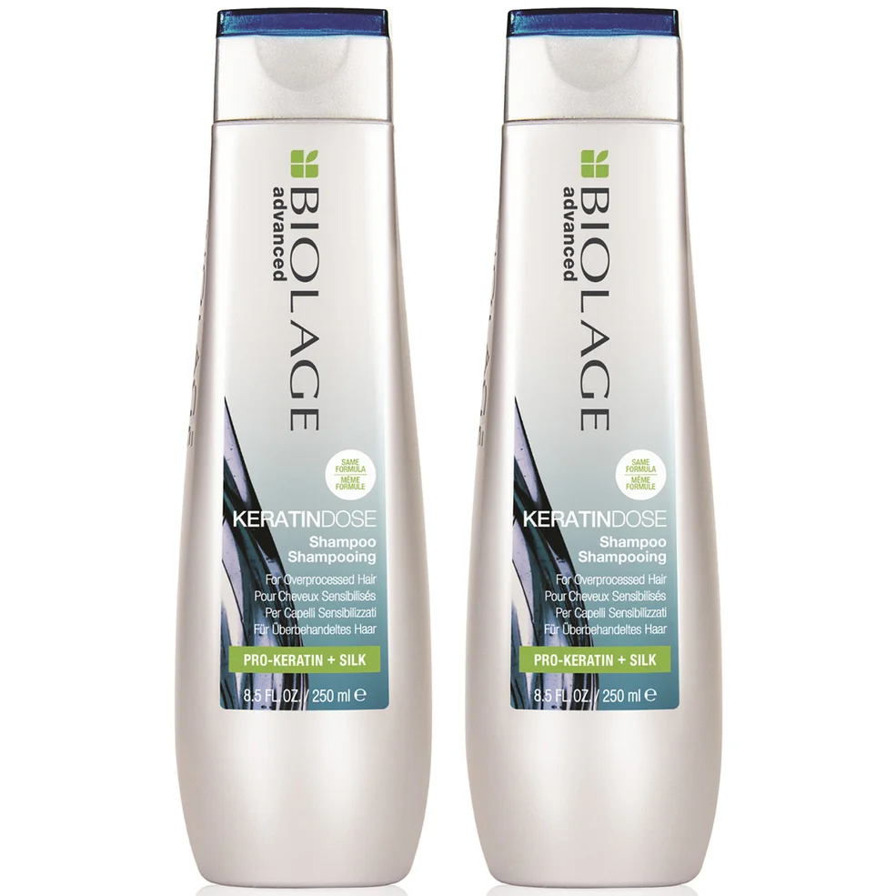 Biolage Keratin Dose Shampoo DuoImage1