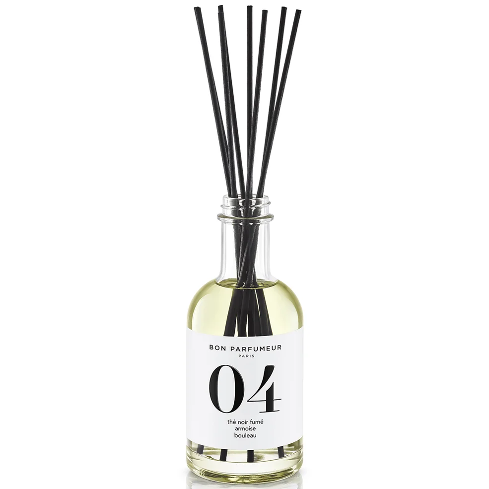 Bon Parfumeur 04 Smoked Black Tea Mugwort Birch Diffuser 200mlImage1