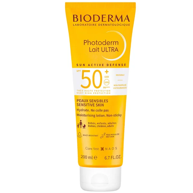 Bioderma Photoderm Lait Ultra Lotion Solaire Très Haute Protection SPF 50+ 200 ml