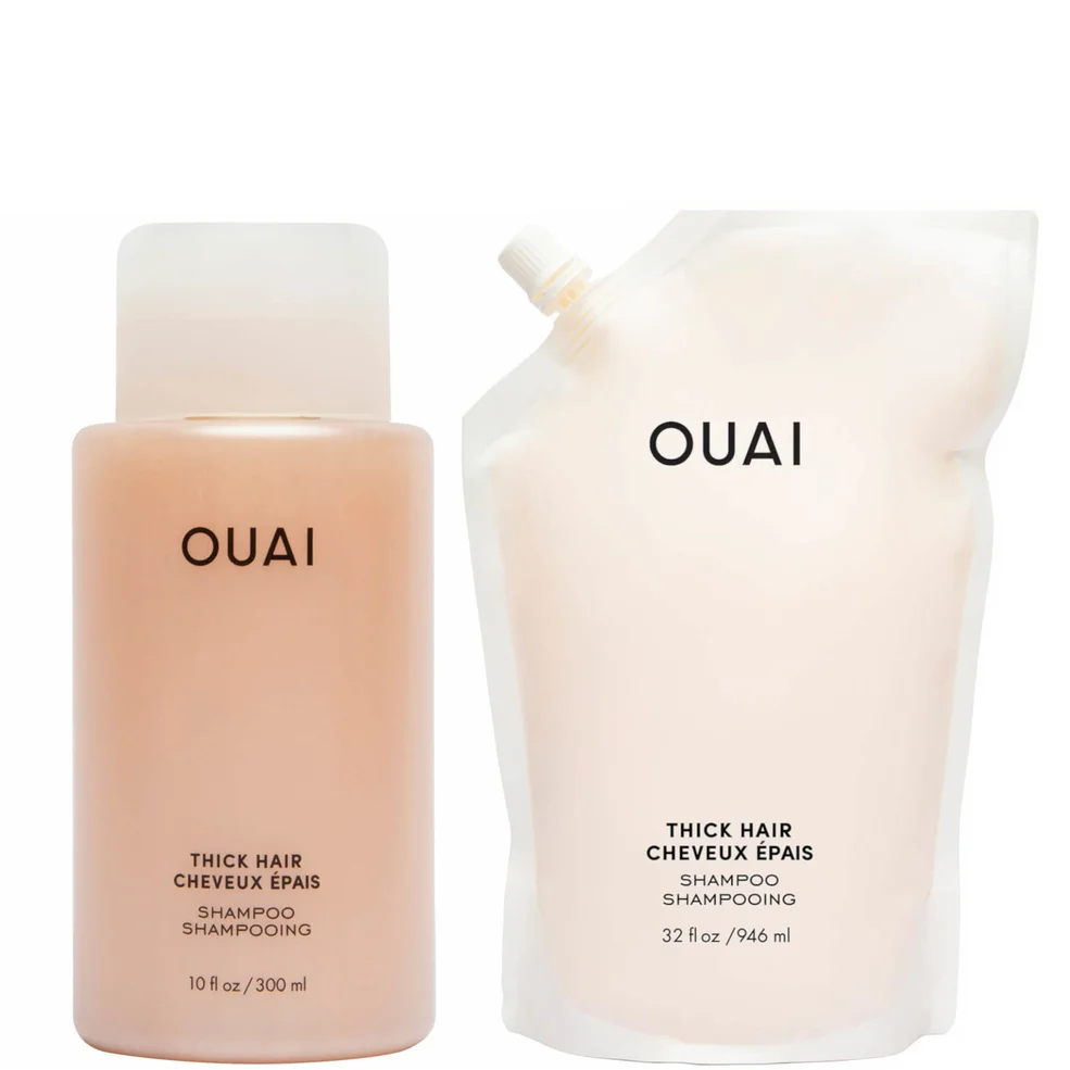 OUAI Thick Shampoo and Refill BundleImage1
