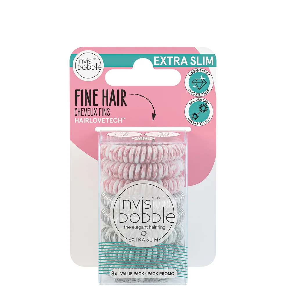 invisibobble EXTRA SLIM Value Pack (8pc)Image1