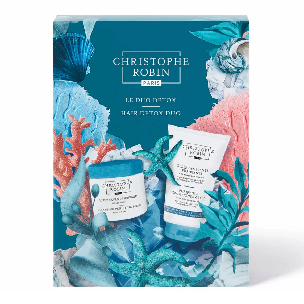Christophe Robin Cleansing Scalp Scrub Home & Away DuoImage1