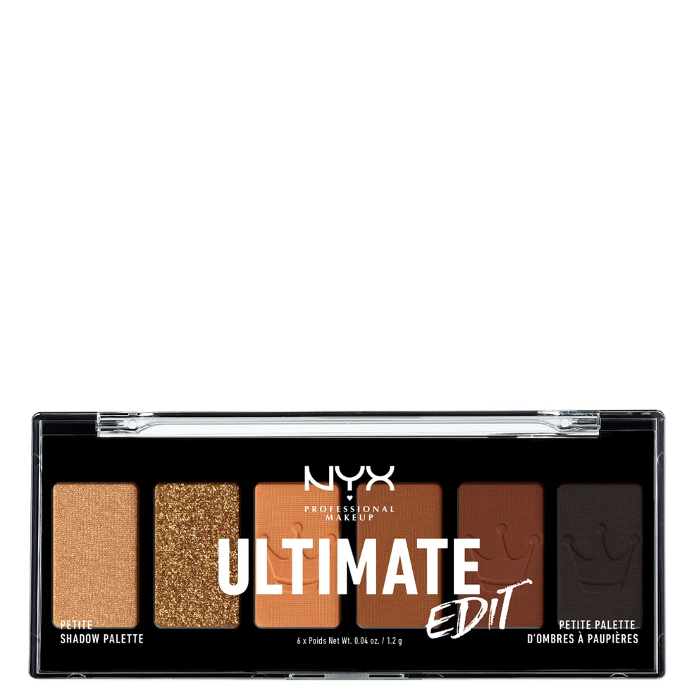 NYX Professional Makeup Ultimate Queen Shadow Petite Palette - 6 ShadesImage1