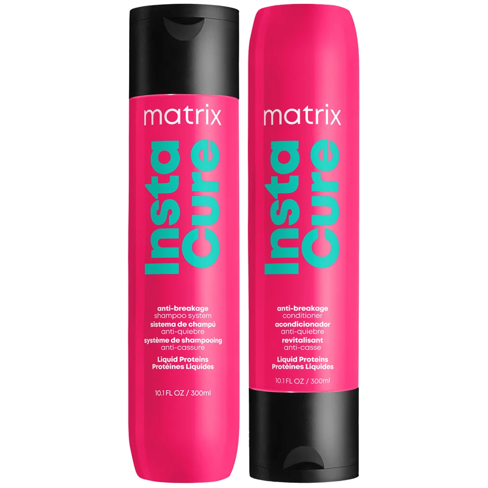 Matrix Total Results InstaCure Anti-Breakage Shampoo and Conditioner 300ml Duo for Damaged HairImage1