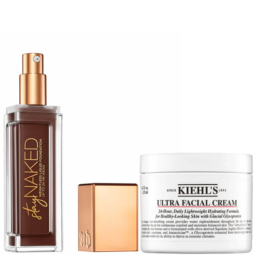 Coffret Fond de teint Stay Naked Urban Decay x Crème pour le visage Ultra Facial Kiehl's 50 ml (Nuances variées)Image1