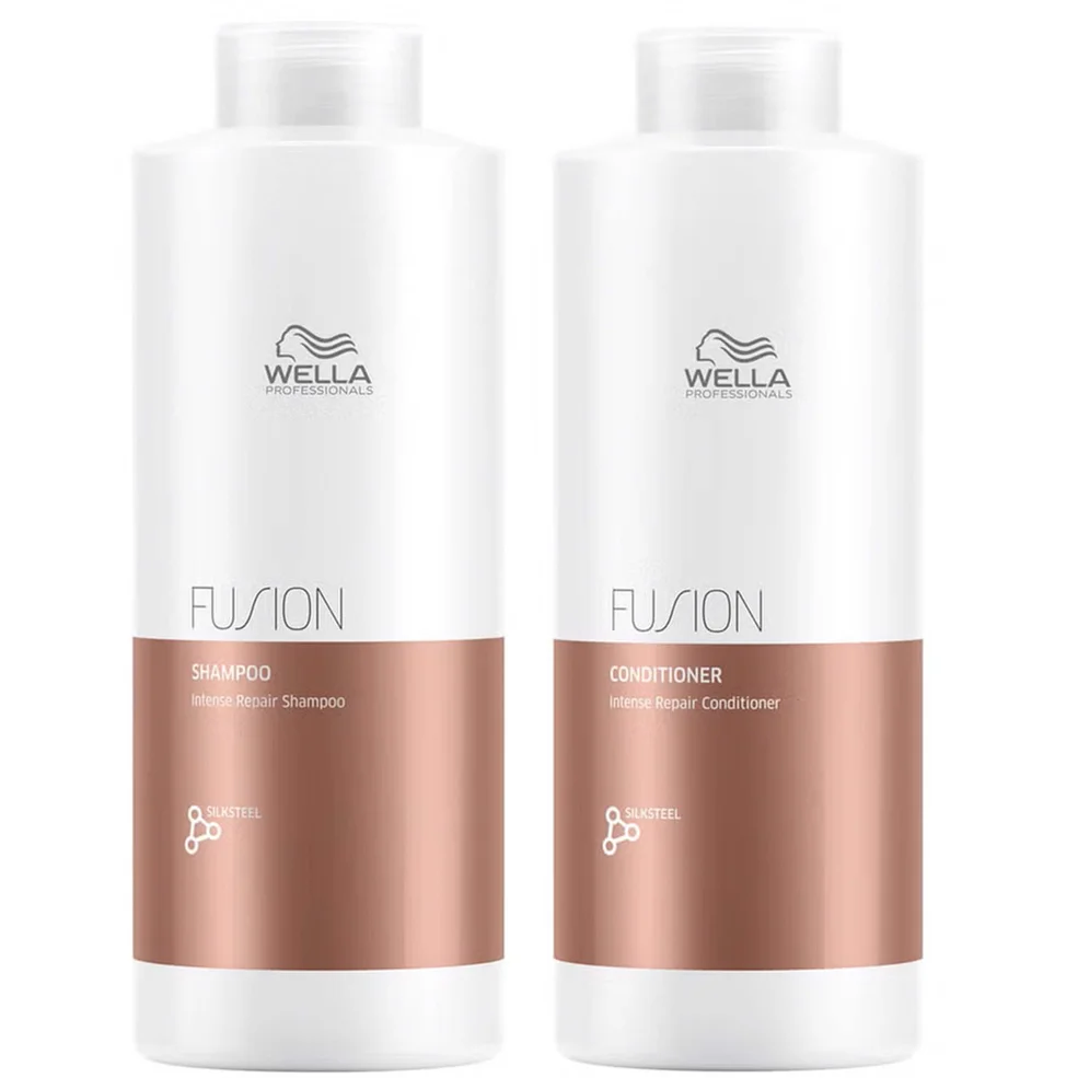Wella Professionals Fusion Repair Shampoo and Conditioner Super Size Regime BundleImage1