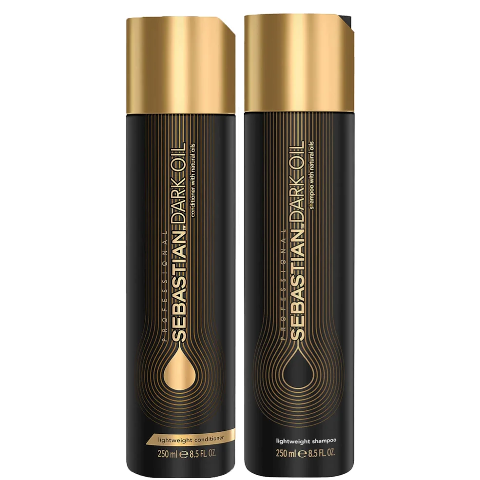 Sebastian Professional Dark Oil Shampoo and Conditioner Regime BundleImage1