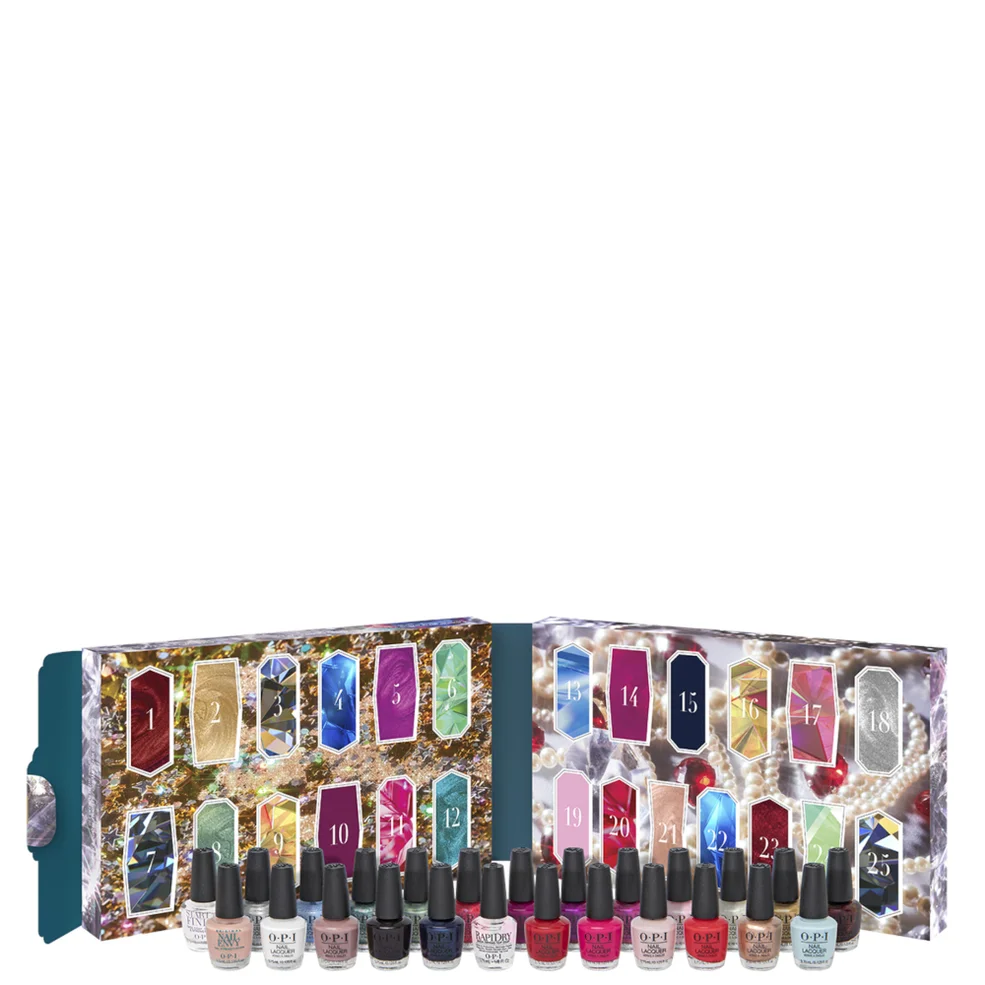 OPI Jewel Be Bold Collection Nail Lacquer Mini 25-Piece Advent CalendarImage1