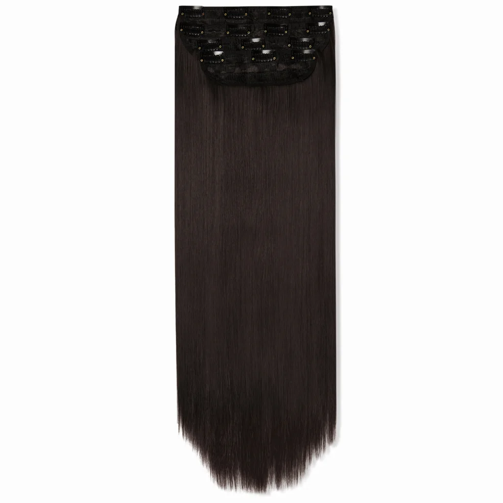 LullaBellz Ultimate Half Up Half Down 22" Straight Extension and Pony Set (Various Shades)Image1