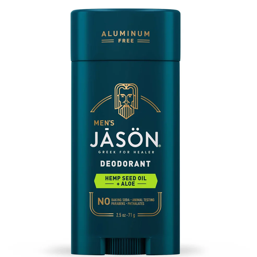 JASON Men's Hemp Seed Oil and Aloe Deodorant Stick 71gImage1