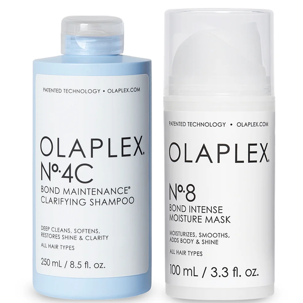 Olaplex Clarifying Shampoo Bundle No.4C and No.8Image1