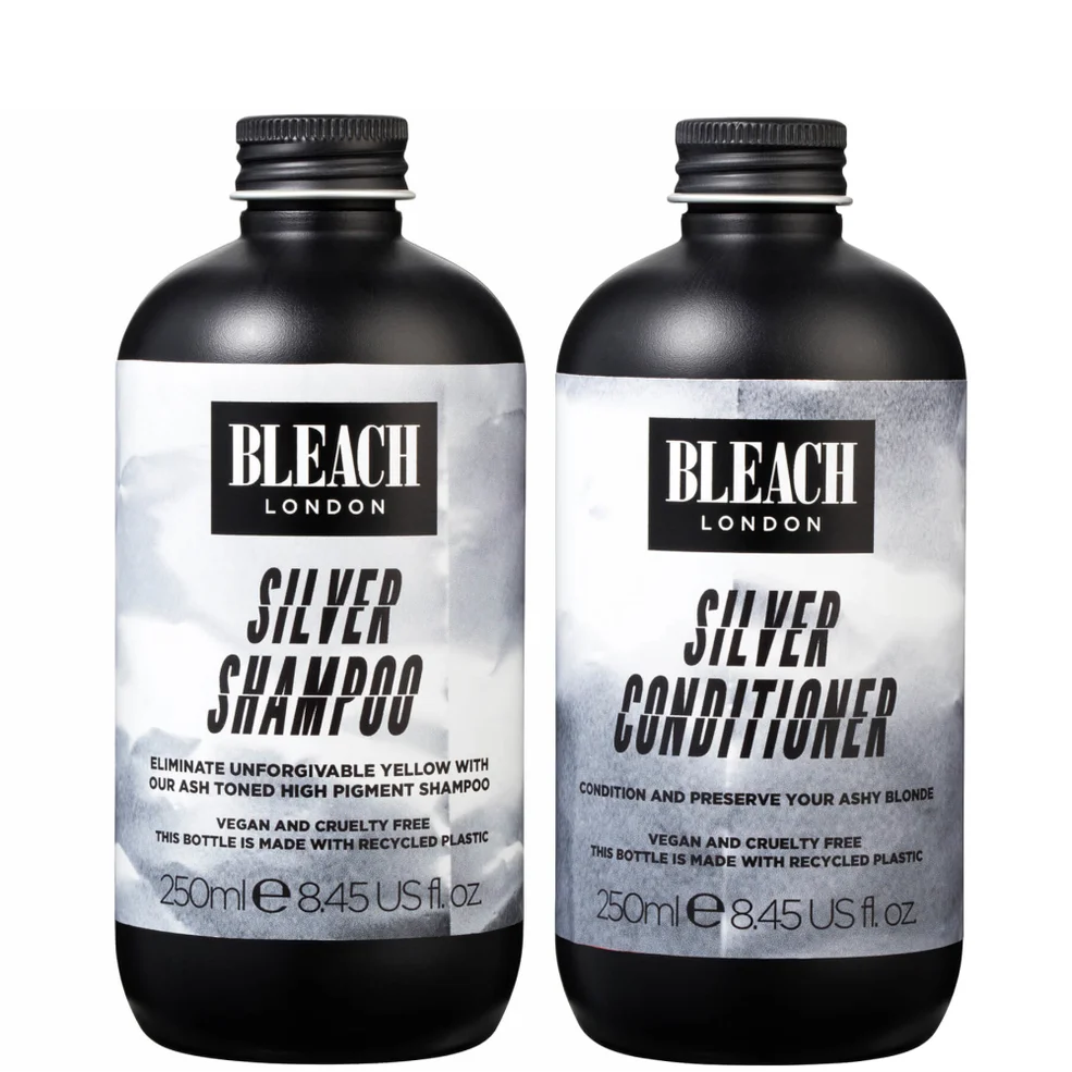 BLEACH LONDON Silver Shampoo and Conditioner DuoImage1