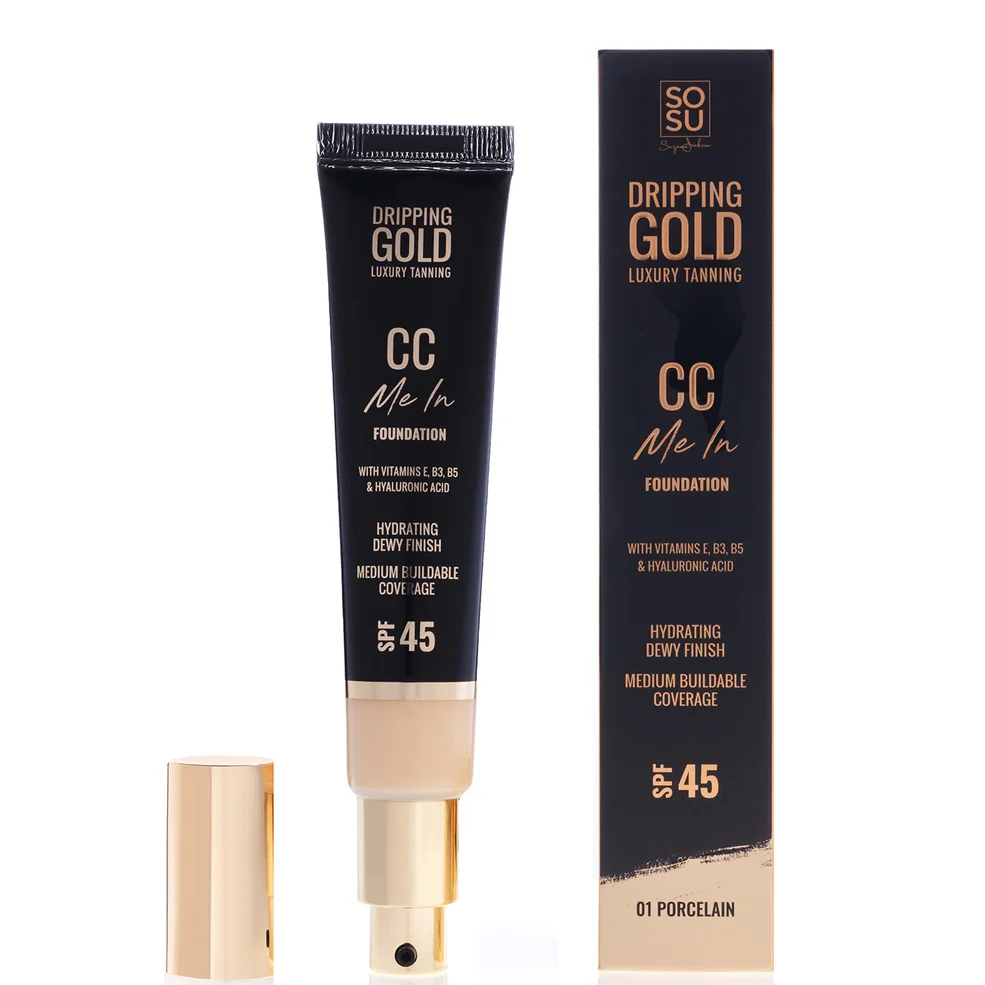 Dripping Gold CC Cream SPF 52g (Various Shades)Image1