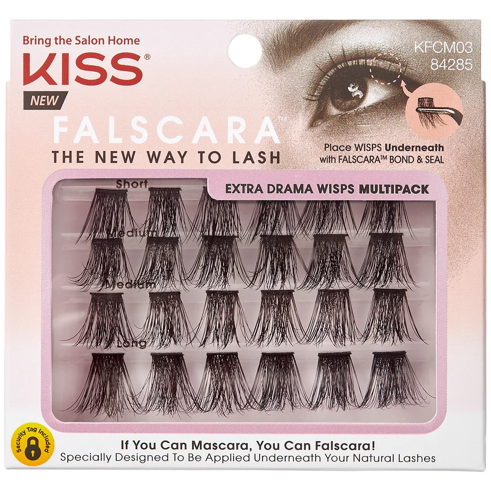 Faux-cils KISS Falscara Eyelash Wisp Multi (Diverses options) - Option : 03-Extra DramaImage1