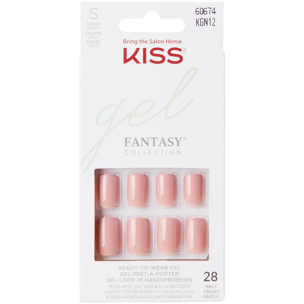 Faux ongles KISS Gel Fantasy (palette de nuances) - Nuance :#dca89d||RibbonsImage1