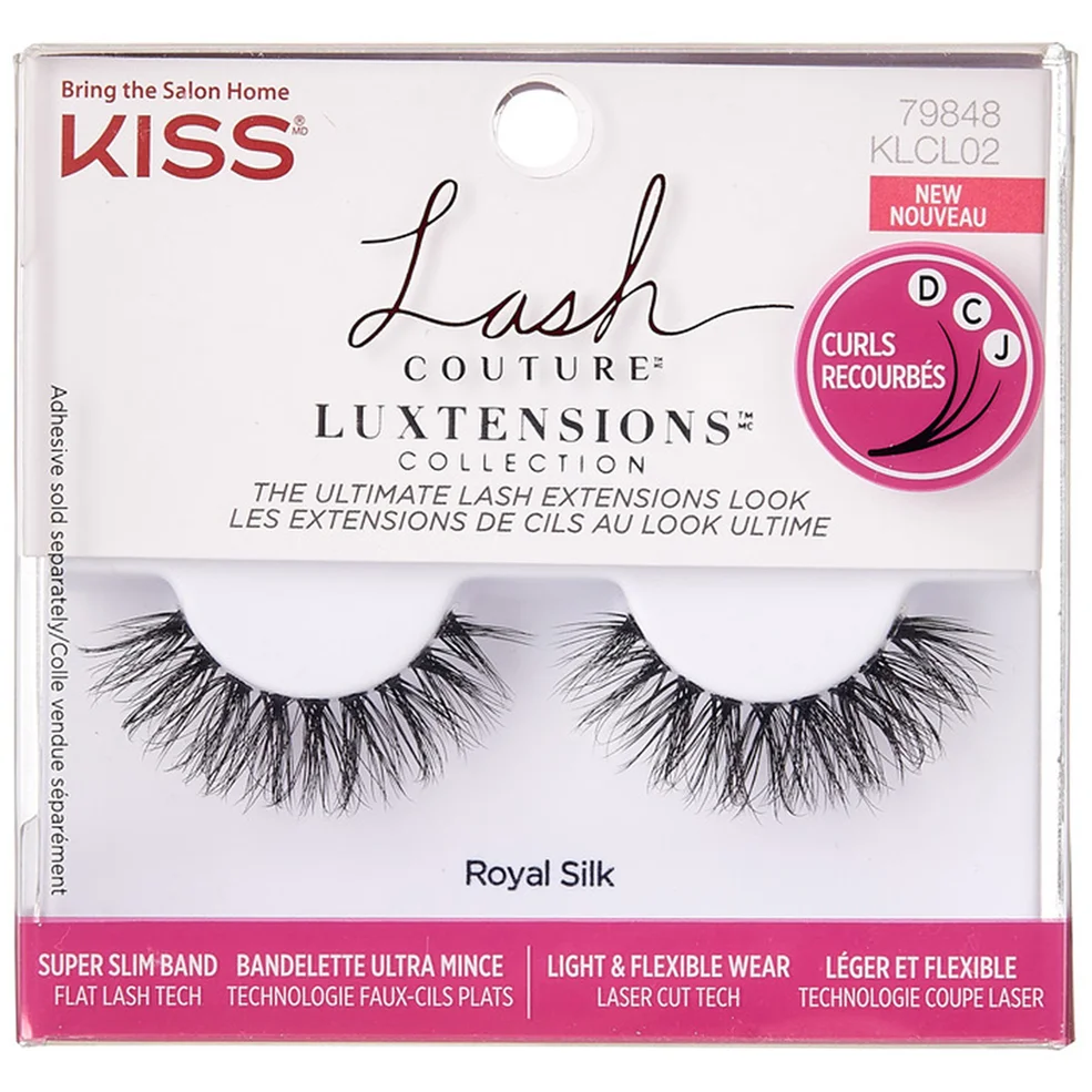 Faux-cils KISS Couture LuXtension (différentes options) - Option: Royal SilkImage1