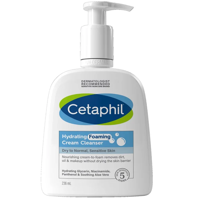 Cetaphil Mousse Nettoyante Hydratante 236 ml