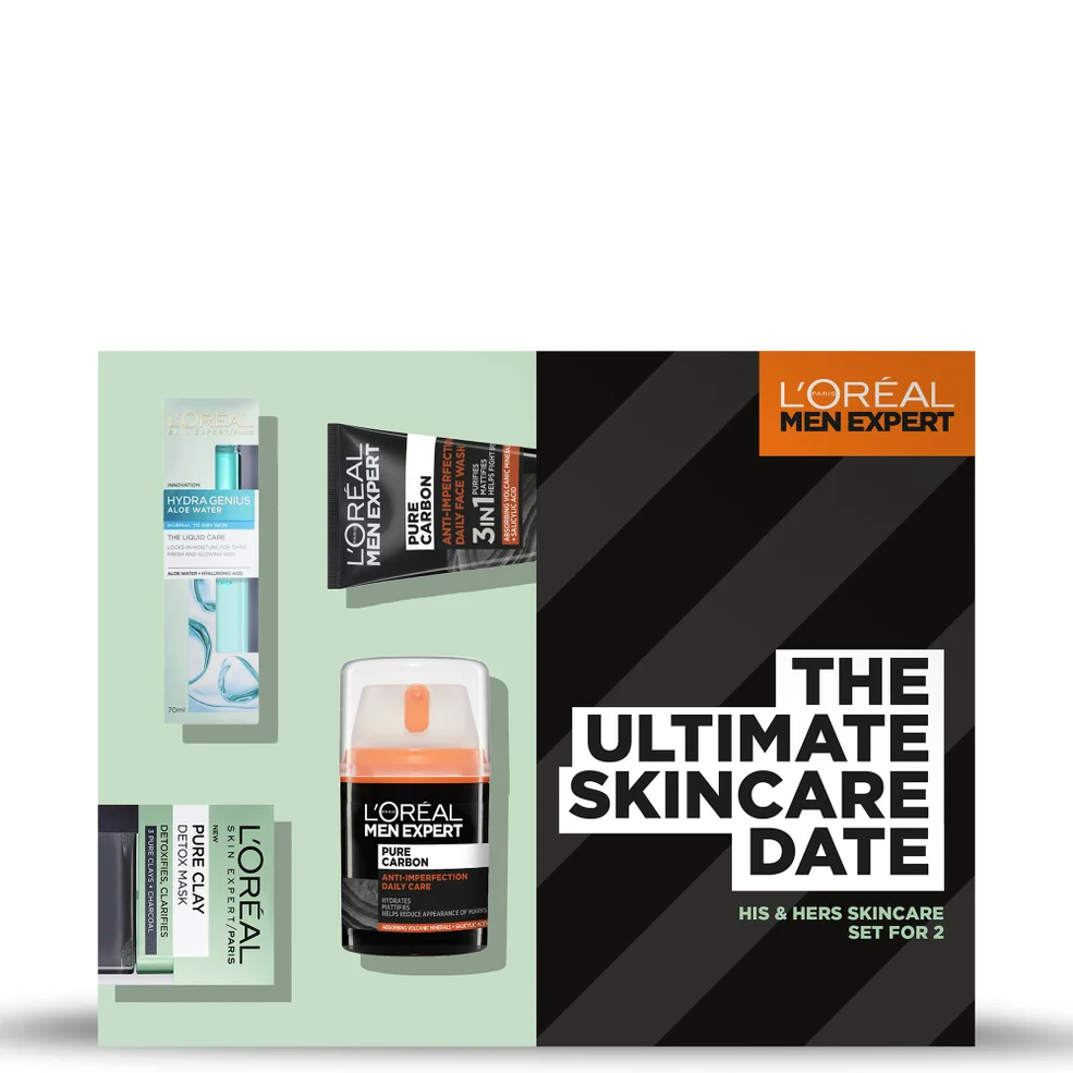L'Oréal Men Expert and L'Oréal Paris The Ultimate Skincare Date Gift SetImage1