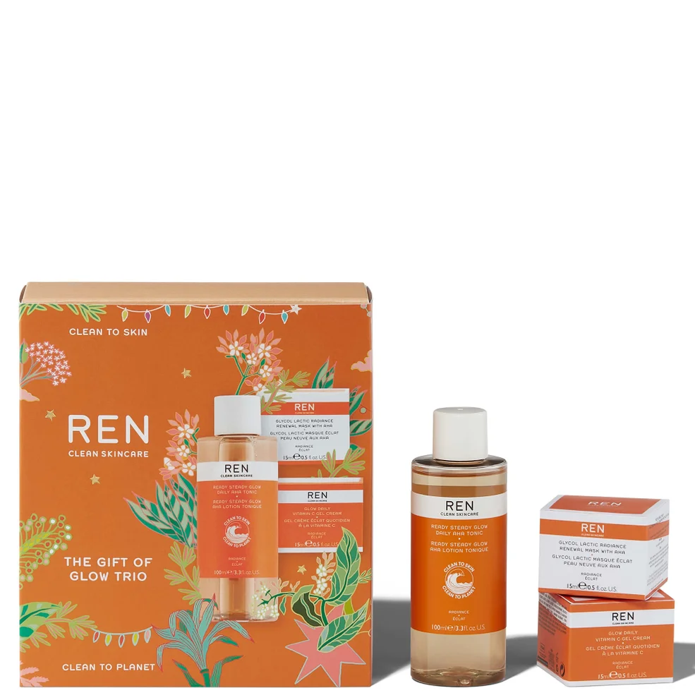REN Clean Skincare The Gift of Glow TrioImage1