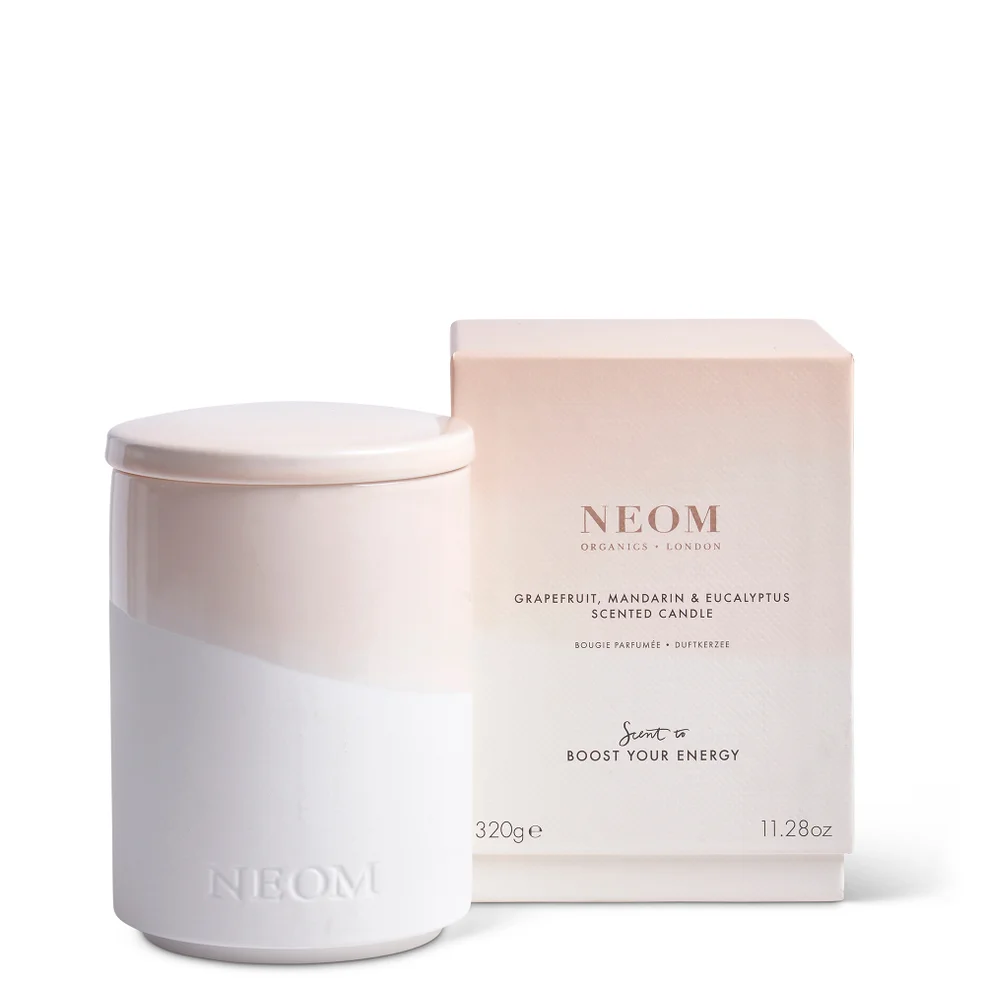NEOM Bougie Parfumée Pamplemousse, Mandarine et Eucalyptus 320 gImage1