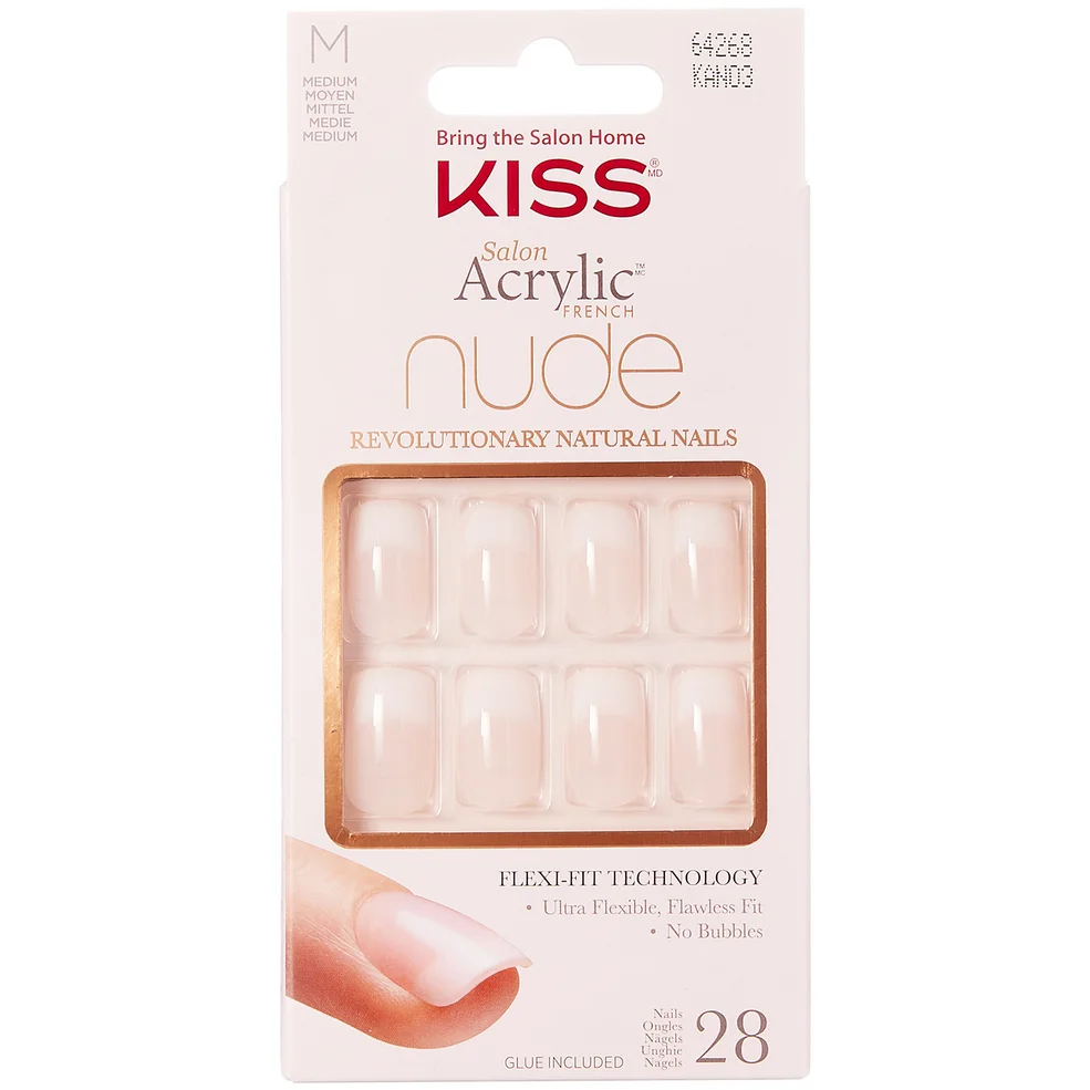 Faux ongles Salon Acrylic Nude de KISS (palette de nuances) - Nuance ::#f7e7da||CashmereImage1