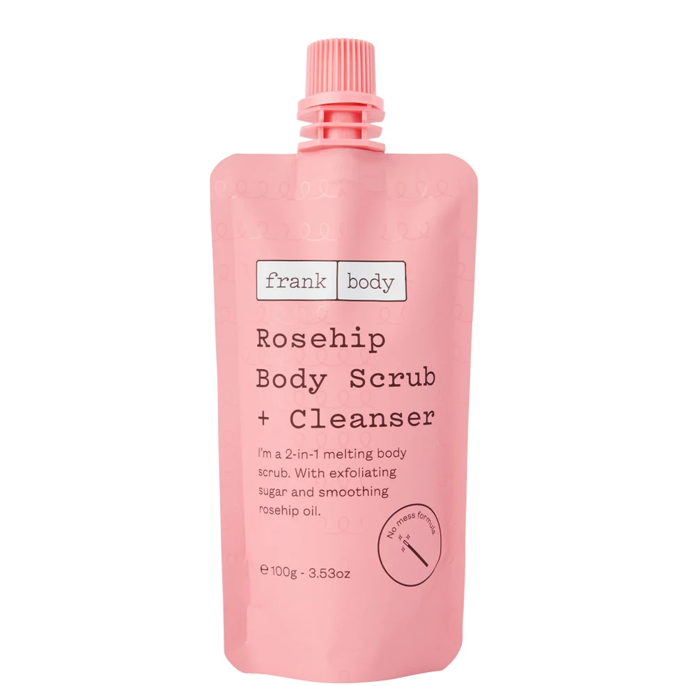 Frank Body Rosehip Body Scrub and Cleanser 100gImage1